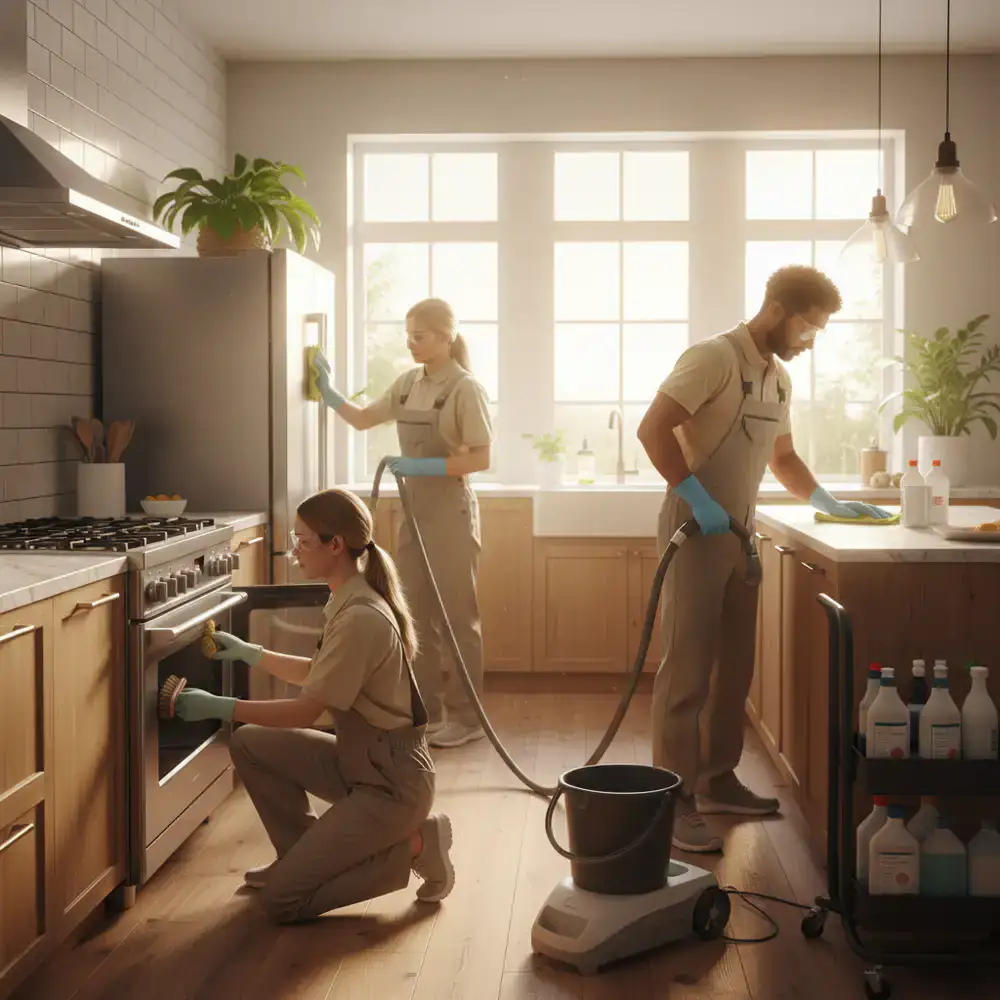 Deep cleaning service
